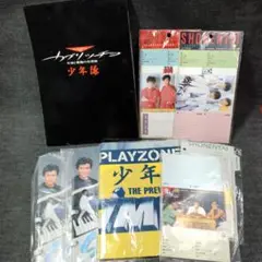 ☆当時物・希少 未開封 少年隊グッズ　8点セットまとめ売り☆