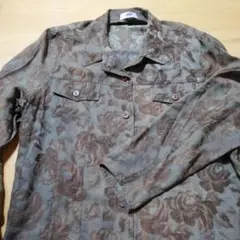 AD Apparel 花柄長袖シャツ サイズ11