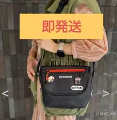 【完売品】ヒロアカ×OUTDOOR 缶バッチ付きフラップショルダー 爆豪勝己