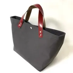 ハンドメイド　トートバッグ【富士金梅帆布8号】 持ち手可愛い‼️大人気‼️
