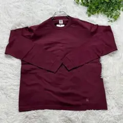 TAKEO KIKUCHI タケオキクチ 長袖Tシャツ ロンT ボルドー M