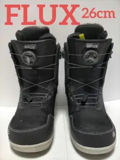 【美品】26.0cm【FLUX】スノボブーツ