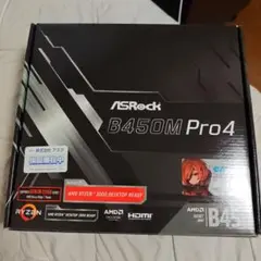 ASRock B450M Pro4 マザーボード