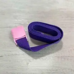 紫色 ヨガストラップ ナイロン製