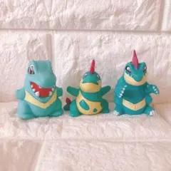 ポケモン ポケモンキッズ 指人形 フィギュア　ワニノコ　アリゲイツ　オーダイル
