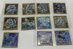 遊戯王　ブルーアイズ　青眼の白龍　シール　セミコンプ　11枚 まとめ売り