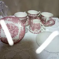 rotte7　 MYOTT 食器　8点セット Vintage Myott Son & Co England Pattern F2832 Porcelain