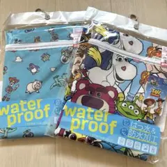 新品　トイストーリー　防水ポーチ　2点セット　未使用　未開封