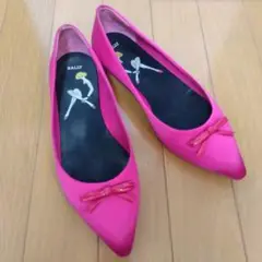 BALLY ピンク バレエシューズ38