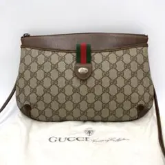 極美品❣️old GUCCI ショルダーバッグ シェリーライン GG紙タグ付き