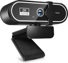 Webカメラ フルHD 400万画素 ストリーミング 自動光補正 内蔵マイク