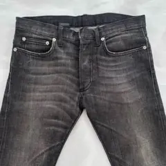 10AW Dior Homme ファジードリーム ブラックデニム 28