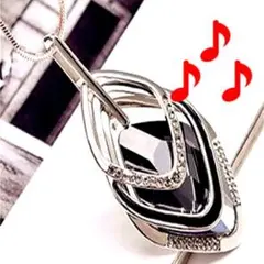 ●ネックレス　レディース　シルバー　フレンチガーリー　韓国系ファッション　ロング