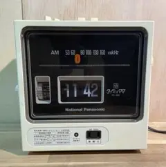 Panasonic パナソニック パタパタ時計 ラジオ 動作正常 狂乱Nonaha日記: National クロックラジオ RC-6035