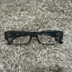 レイバン　ブラック スクエアメガネ