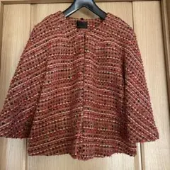 ツイードショートジャケット