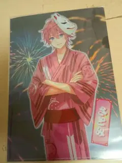すとぷり さとみ 浴衣 クリアファイル