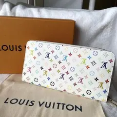 即日発送 超美品 LOUIS VUITTON マルチカラー ジッピーウォレット