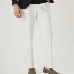 アウール 25SS FUNCTION DENIM SLACS M ホワイト