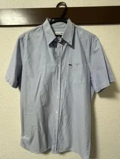LACOSTE メンズ半袖シャツ ブルー M（JP:L)