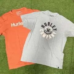 Hurley Tシャツセット　オレンジ グレー