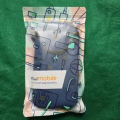kwmobile クッション ポーチ　7インチ　マリンブルー