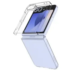 Spigen Galaxy Flip 6 ケース クリア 超薄型 超軽量 耐衝撃