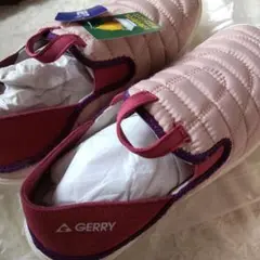 ✨新品／GERRY ／スリッポン ／ピンク／バーガンディ✨