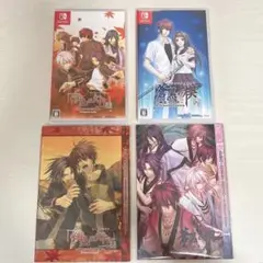 Switch 緋色の欠片 蒼黒の楔 セット スリーブケース付き