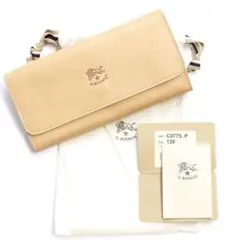 新品 イルビゾンテ 長財布 ヌメ 三つ折り 財布 大容量 二つ折り コインケース