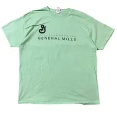 アメリカ古着　ゼネラル・ミルズ　食品会社　企業物　半袖　Tシャツ　I2032