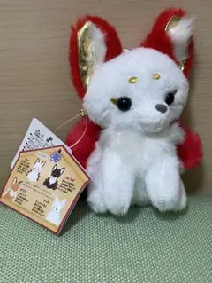 九尾　ちょコンとキツネ　ぬいぐるみマスコット