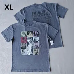 公式 テイラースウィフト The ErasTour 2024 グレー Tシャツ