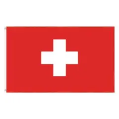 スイス 国旗 フラッグflag 150cm x 90cm 新品