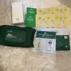 VTシカクレンジングディッシュ、洗顔ブラシ、サンプルセット