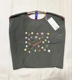 ◆新品未使用◆刺繍バッグ ♡大人気のマカロン柄♡