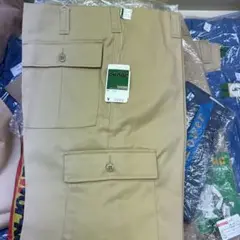 【新品】ダイナック ワークパンツ ベージュ ウエスト88センチ