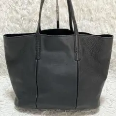 HIROFU ヒロフ ロシェ ハンドバッグ トート A4収納可 シボ革 肩掛け