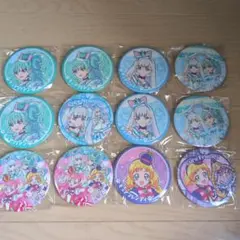 プリキュア　缶バッチ 12個セット