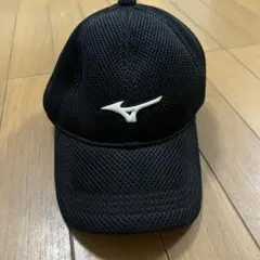 ミズノMizuno メッシュキャップ Mサイズ ブラック