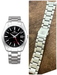 グランドセイコー GMT SBGN013 ステンレスベルト