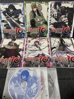 BRAVE10 ブレイブ テン アニメ　DVD 全6巻