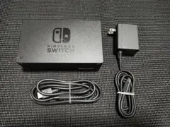 6 NintendoSwitch　純正ドック　アダプターセット
