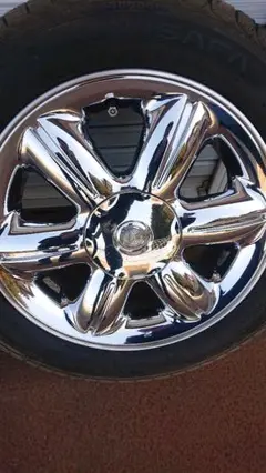 クライスラー　PTクルーザーGT 純正ホイール　17インチ　メッキ　USDM クライスラー PTクルーザーGT 純正ホイール 17インチ メッキ