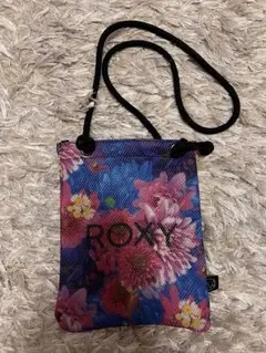 ROXY 花柄 ショルダーバッグ サコッシュ
