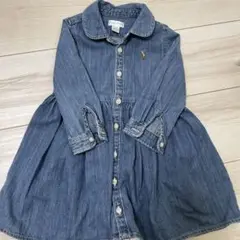 値下げしました　ラルフローレン　デニムワンピース