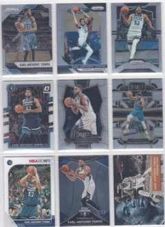 9枚セット KARL-ANTHONY TOWNS BASKETBALL