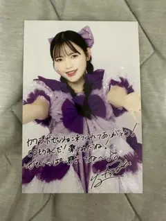 真鍋凪咲　ポストカード　ラボセ幕張summer きゅーすと