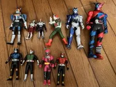 仮面ライダー　ソフビ10体