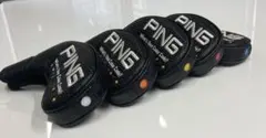 PING ピン アイアンカバー ブラック 5個